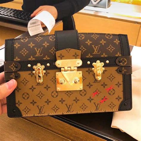 lv trunk clutch reverse|louis vuitton luxury trunk.